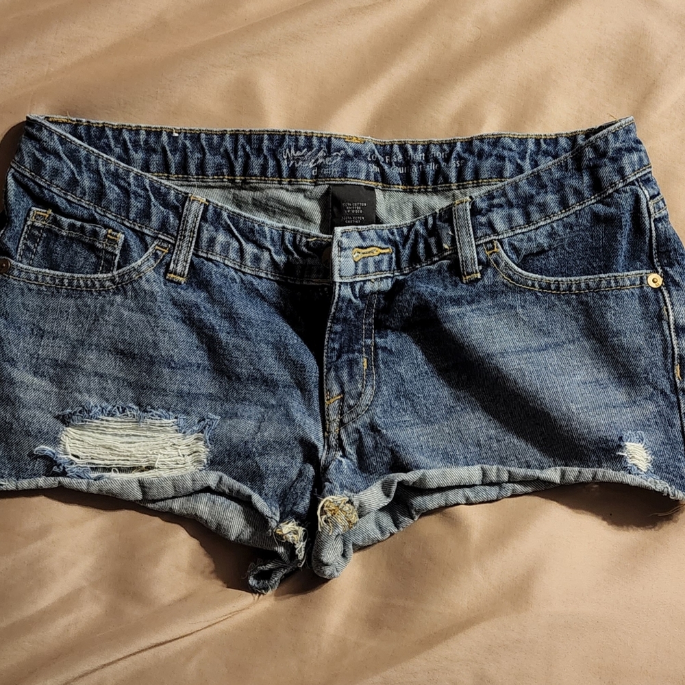 Blue Jean Cutoff Shorts